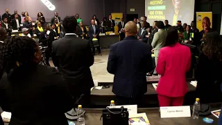 [WATCH LIVE] ANC President cde Cyril Ramaphosa in a Townhall Meeting with Young Professionals.  #…