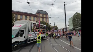 CSD Darmstadt 2023, Demo-Parade komplett; Darmstadt Gay Pride