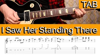 I Saw Her Standing There  - Guitar Tab (The Beatles)