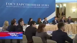 Заседание Молодежного Парламента при Государственной Думе.