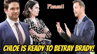 Stefan frantically flirts with Chloe. Brady was in shock. - Days of our lives spoilers PeacockTV