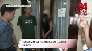 Nagmo-module na estudyante, nabaril ng kuya | 24 Oras