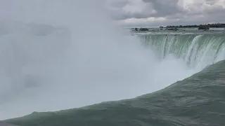 Шум Ниагарского водопада. The noise of Niagara Falls.