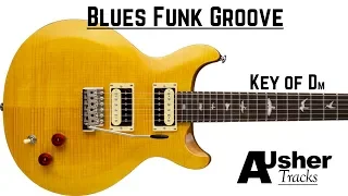 Guitar Backing Track | Funk Blues in D minor