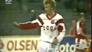 СССР - Норвегия Отбор ЕВРО 1992