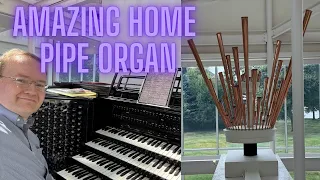 7430 pipes, 1 amazing home and pipe organ: Blackstone Residence Pipe Organ