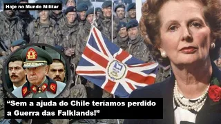 "Sem a ajuda do Chile teríamos perdido a Guerra das Falklands!"