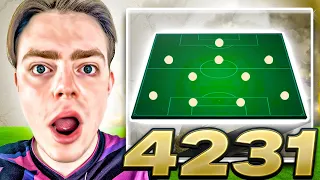 4231 WILL CARRY YOU🔥✅️ Best FC 24 Custom Tactics & Formation