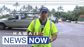 Torrential rains batter Windward Oahu, inundating roads and triggering landslides