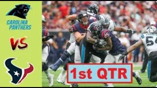 Houston Texans vs Carolina Panthers Highlights 1st Quarter   NFL Season 2021 Week 3