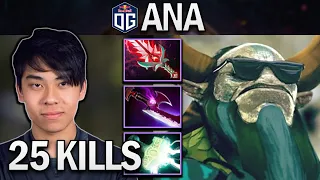 OG.ANA NATURE'S PROPHET WITH 25 KILLS - DOTA 2 7.27 GAMEPLAY