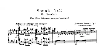 Brahms: Sonata No.2 in F-sharp minor, Op.2 (Zimerman)