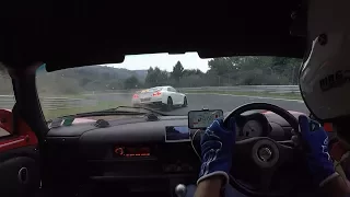 A fast lap at the Ring with my Exige and a dangerous Nissan GT-R driver !