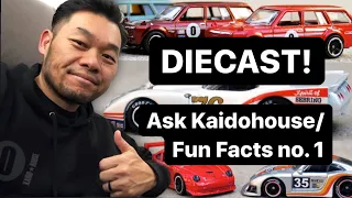 KAIDO HOUSE EP3 | DIECAST fun facts #1! I answer your questions about my Hot Wheels Designs | 1080p