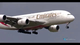 " Plane Spotting at Tokyo Narita Intl. Airport " Emirates(UAE) Airbus A380-861 A6-EOF