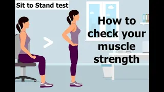 How to evaluate your weakness yourself ? Do Sit to Stand at home using this Myositis101 video