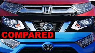 2020 Toyota RAV4 vs 2019 Honda CR-V vs 2020 Nissan Rogue | Best Midsize SUV?