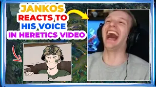 Jankos Reacts to His Voice in Heretics Video 🤬