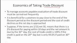 CFA Level I Working Capital Management Video Lecture by Mr. Arif Irfanullah Part 2