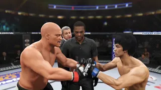 Morpheus vs. Bruce Lee (EA sports UFC 2) - Rematch - Crazy UFC 👊🤪