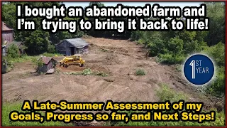 Abandoned Farm Rehabilitation - first year's progress!