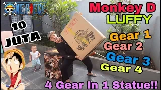 BUY 1 GET 4 !! UNBOXING SUPER CRAZY STATUE MONKEY D LUFFY by BP STUDIOS!!! PAKET COMBO LENGKAP!!