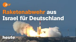 heute 19:00 Uhr vom 17.08.2023 Raketenabwehrsystem, Lehrermangel, Trockenheit (english)