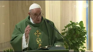 Papa Francesco, omelia a Santa Marta 05.11.2019 - "Il peccato della chiusura"