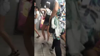 FAILED Pickpocket caught on tape  Barcelona JULY 2018