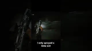 "I only sprayed a little bit!" - Aliens: Fireteam Elite