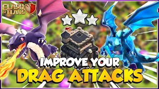 Learn to Dragons Smash at Town Hall 9 | Best Th9 Zap Dragon Attack Strategy (2023) - Clash of Clans
