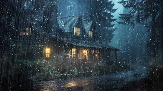 Soothing Rain Melodies - The sound of rain in foggy forest that will save you from insomnia