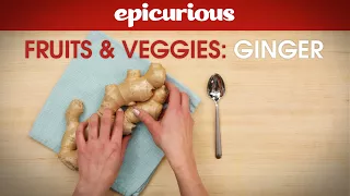 How to Peel Ginger – Epicurious Essentials: How To Kitchen Tips – Fruits and Vegetables