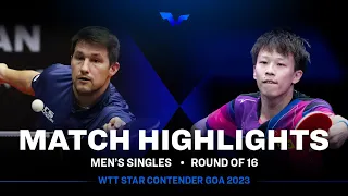 Lin Gaoyuan vs Kristian Karlsson | MS R16 | WTT Star Contender Goa 2023