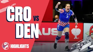 Highlights | Croatia vs Denmark | Final Week-end | Women's EHF EURO 2020