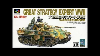 Daisenryaku Expert WWII (1996) Super Famicom BGM
