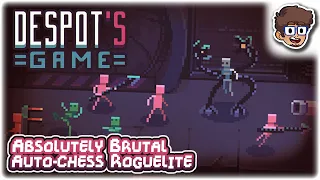 HARDCORE AUTO-CHESS ROGUELIKE!! | Let's Try: Despot's Game | Gameplay Preview