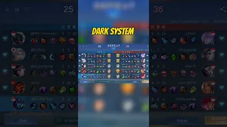 Cara mengatasi dark system moonton 😱