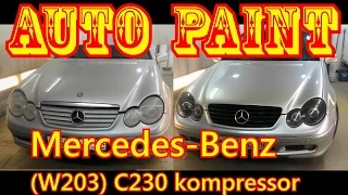 [Auto Paint] Mercedes-Benz (w203) C230 Kompressor