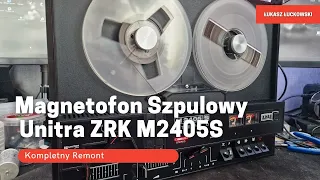 Magnetofon Szpulowy Unitra ZRK M2405S Forte Kompletny Remont