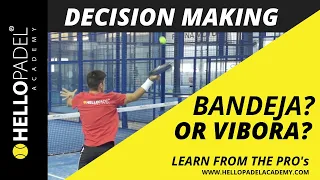 Vibora and Bandeja - Learn Padel with the PROs - by HELLO PADEL ACADEMY