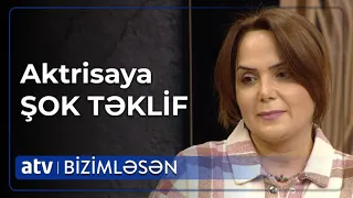 Canlı efirdə tanınmış aktrisaya TƏƏCCÜBLƏNDİRƏN TƏKLİF GƏLDİ - Bizimləsən