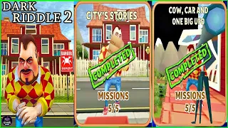 Dark Riddle 2 : Citys Stories & Cow Car And One Big Ufo - Game Zone