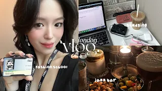 UNI VLOG ★ my life at ual central saint martins: fashion lectures, studying, jazz bars ✍🏻☕️