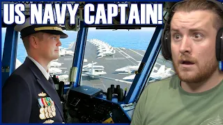 Royal Marine Reacts To How Do CAPTAINS LIVE on Massive Aircraft Carriers?