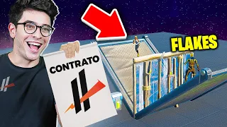 CONTRATEI QUEM ME VENCER NO X1 NO FORTNITE HERO BASE!