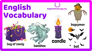 English Vocabulary - Halloween | english speaking tips, english vocab | EnglishChallenge.Org