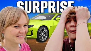 We SURPRISE our 17 Year Old SON with a CAR! *emotional*