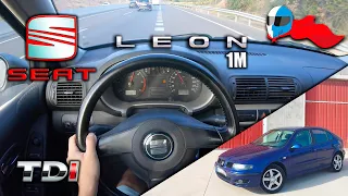 2004 SEAT Leon 1M 1.9 TDI 110 (81kW) POV 4K [Test Drive Hero] #86 ACCELERATION,ELASTICITY +300.000km