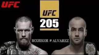 UFC 205 Alvarez Vs McGregor 13/11/2016